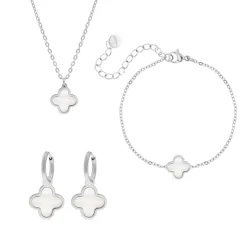 Finaste Luxury clover sieradenset Online