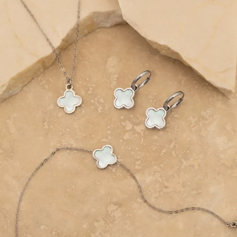 Finaste Luxury clover sieradenset Online