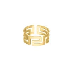 Finaste Maze ring goldplated Clearance