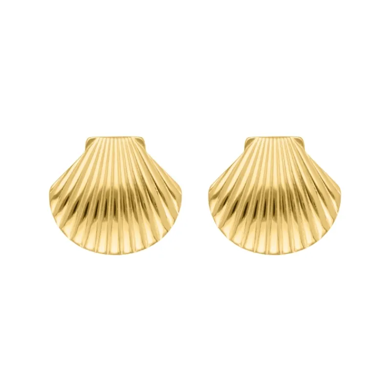 Finaste Mermaid oorbellen goudkleurig Fashion