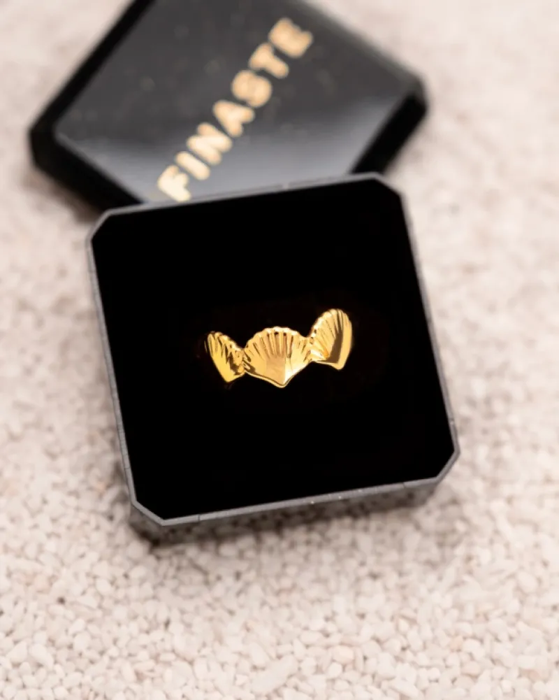 Finaste Mermaid ring goudkleurig Clearance