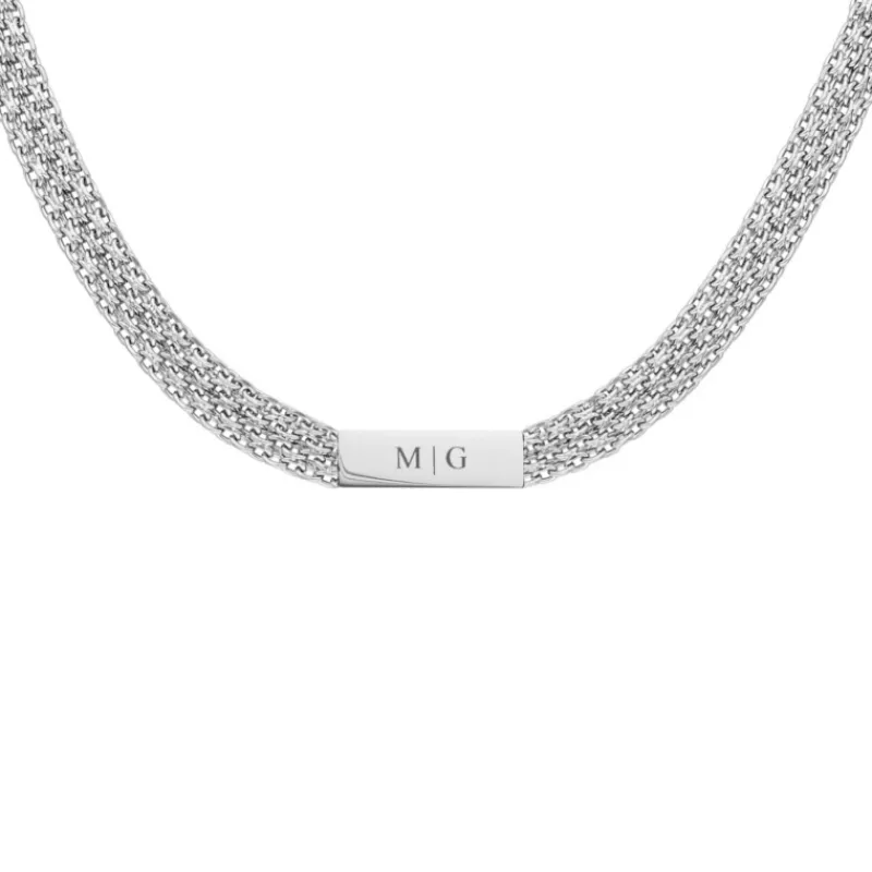 Finaste Mesh ketting graveerbaar New