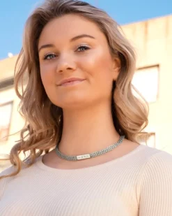 Finaste Mesh ketting graveerbaar New