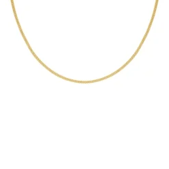 Finaste Mesh ketting minimalistisch goudkleurig New