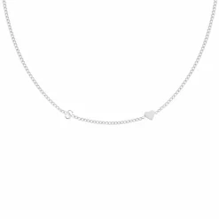 Finaste Mini initial ketting met hartje Best