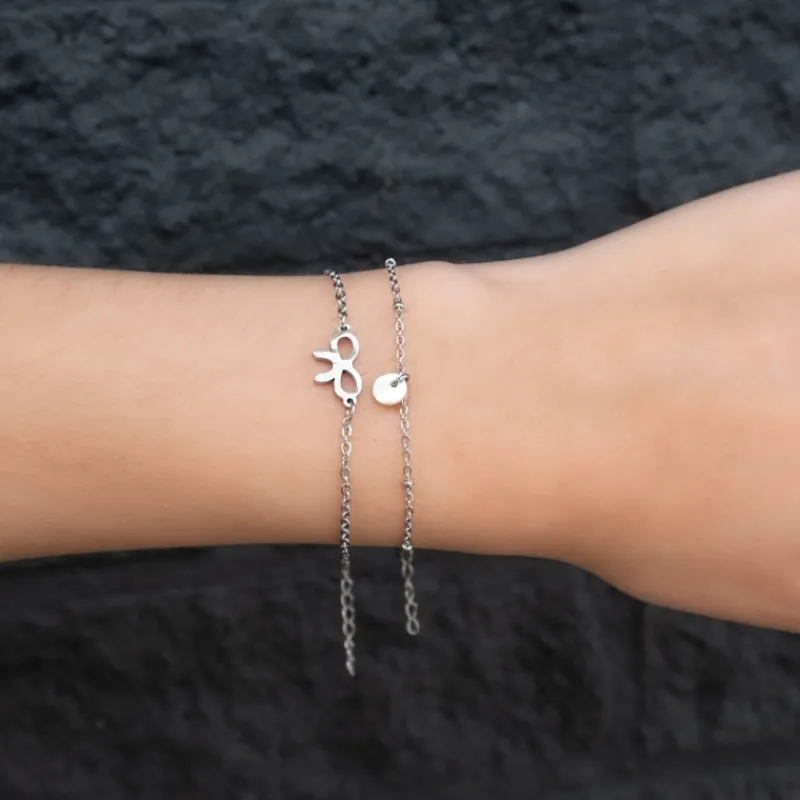 Finaste Minimalistische Armband met Schelpje Sale