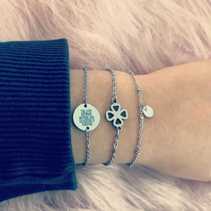 Finaste Minimalistische Armband met Schelpje Sale