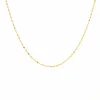 Finaste Minimalistische Fijne Ketting Goud Kleurig Hot