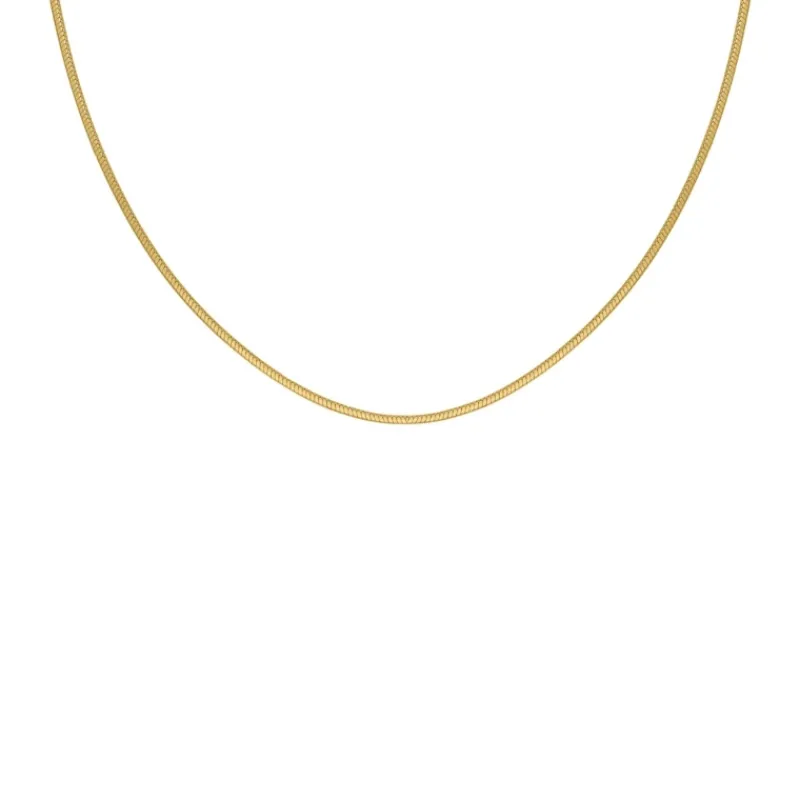 Finaste Minimalistische ketting musthave goudkleurig Outlet
