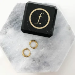 Finaste Minimalistische Oorringetjes Goud kleurig Online