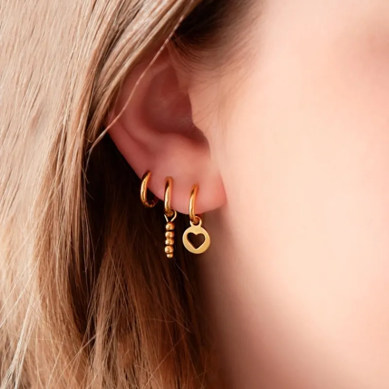 Finaste Minimalistische Oorringetjes Goud kleurig Online