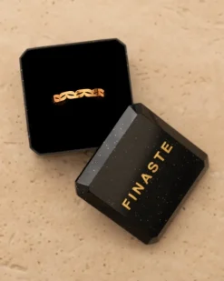 Finaste Minimalistische ring verstelbaar goudkleurig Outlet