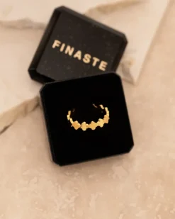 Finaste Multi clover ring goudkleurig Online