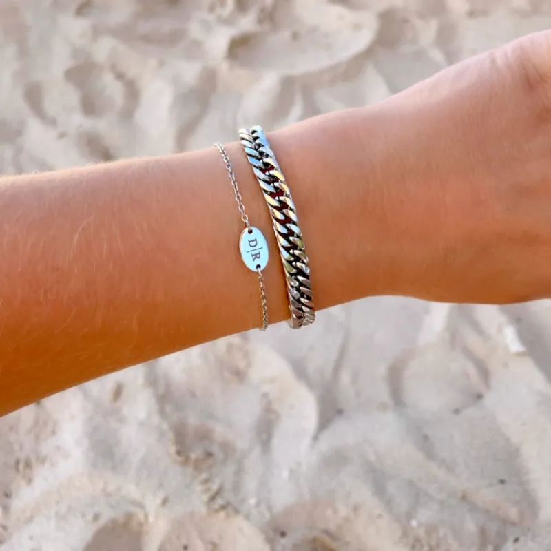 Finaste Musthave armbandje met 2 letters Sale
