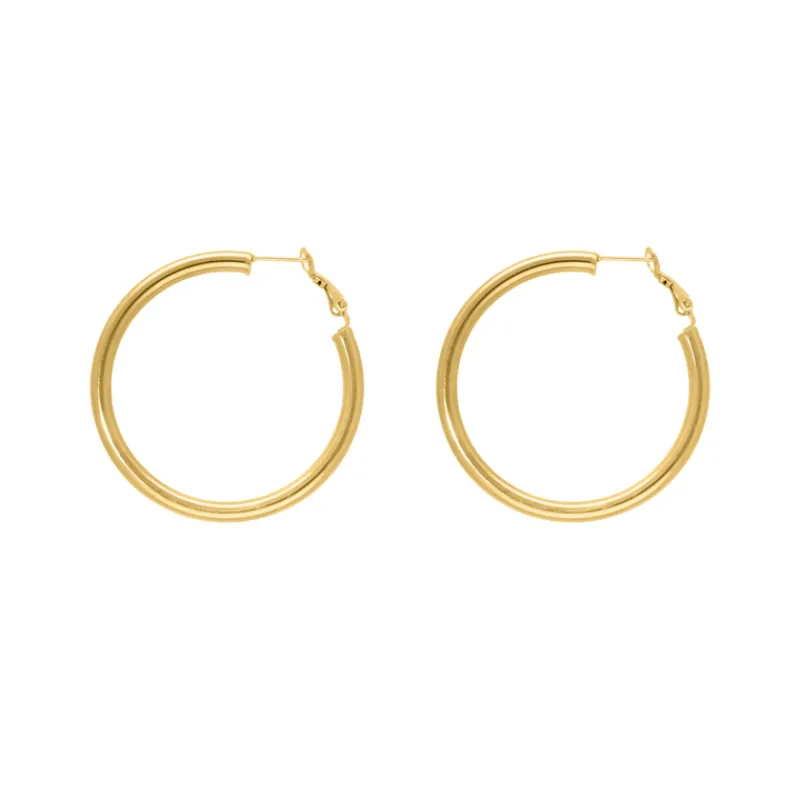 Finaste Musthave hoops large goudkleurig Best