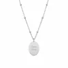 Finaste Naam ketting ovaal Outlet