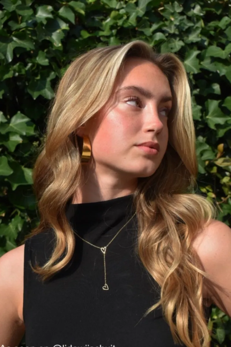 Finaste Necklace Musthave hearts goldplated Fashion