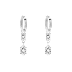 Finaste Oorbellen Double Gemstones Discount