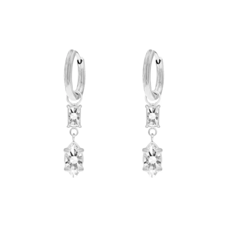 Finaste Oorbellen Double Gemstones Discount