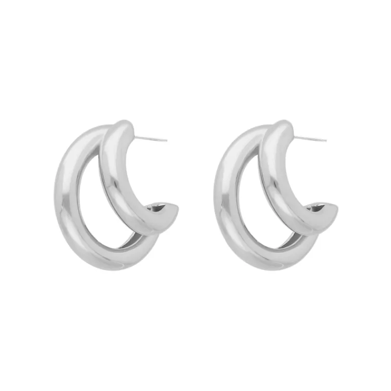 Finaste Oorbellen double hoops Best