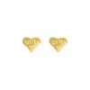Finaste Oorbellen love hartje kleur goud Online