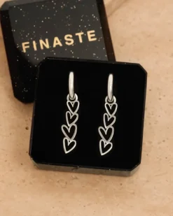 Finaste Oorbellen love hearts Sale