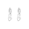 Finaste Oorbellen love hearts double New
