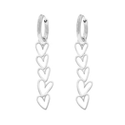 Finaste Oorbellen love hearts multi Hot