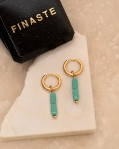 Finaste Oorbellen ocean goudkleurig Sale