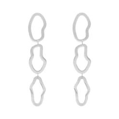 Finaste Oorbellen organic circles Hot