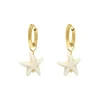 Finaste Oorbellen zeester hanger goudkleurig Outlet