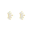 Finaste Oorknopjes sparkling goud kleurig Outlet