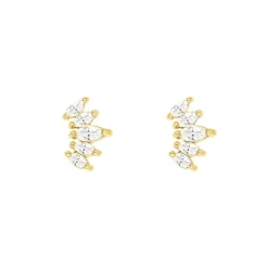 Finaste Oorknopjes sparkling goud kleurig Outlet
