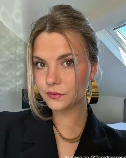 Finaste Oorringen statement kleur goud Sale