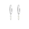 Finaste Oorringen twee pareltjes sterling zilver Discount