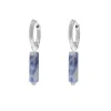 Finaste Oorringetjes blue spot jasper beads Clearance