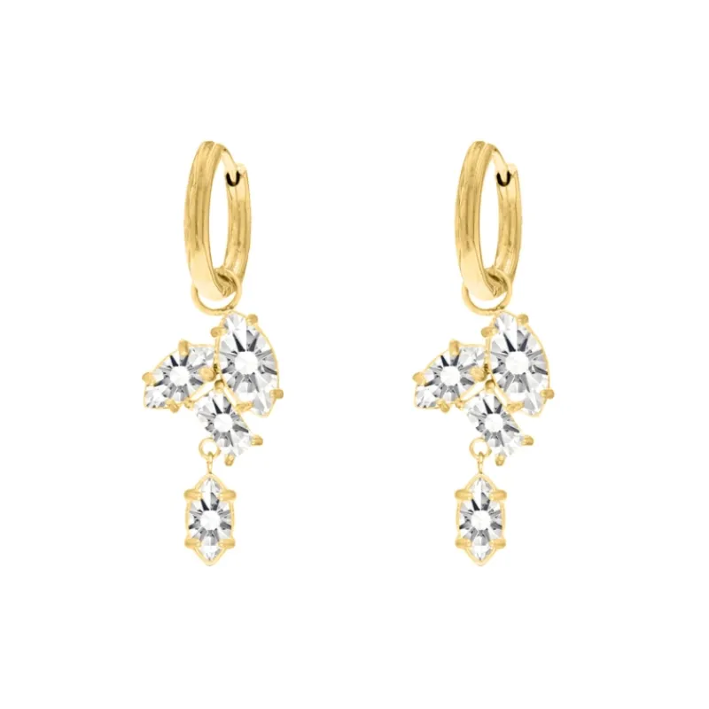 Finaste Oorringetjes Exclusive Gems Goudkleurig Clearance