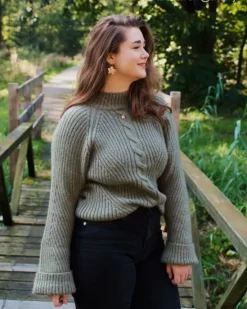 Finaste Oorringetjes met bloem goudkleurig Fashion