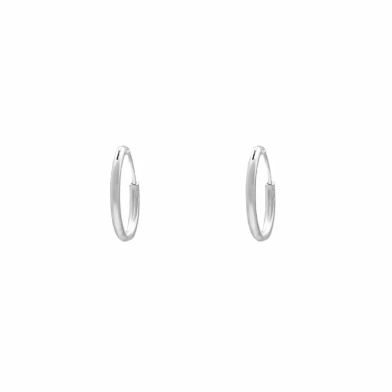 Finaste Oorringetjes Sterling Zilver 10 mm Outlet