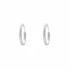 Finaste Oorringetjes Sterling Zilver 12 mm Clearance