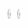 Finaste Oorringetjes Sterling Zilver 14 mm Discount