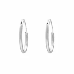 Finaste Oorringetjes Sterling Zilver 20 mm Clearance