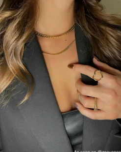 Finaste Open heart ring goud kleurig Discount