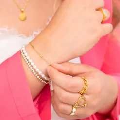 Finaste Open heart ring goud kleurig Discount