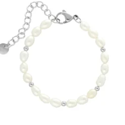 Finaste Parel armband bolletjes New