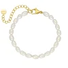 Finaste Parel Armband Musthave goud kleurig Online