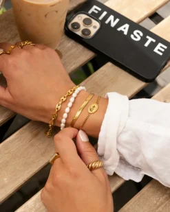 Finaste Parel Armband Musthave goud kleurig Online