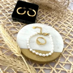 Finaste Parel Armband Musthave goud kleurig Online