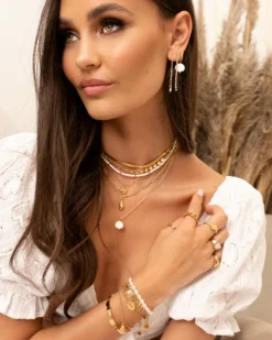 Finaste Parel Armband Musthave goud kleurig Online