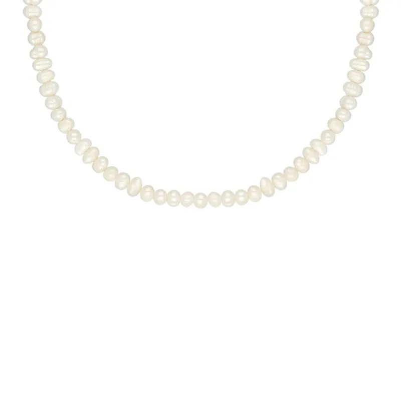 Finaste Parelketting small goudkleurig Sale